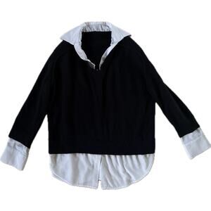 brochu walker layered v-neck sweater